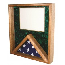 Flag & Certificate Display Case Shadow Box - for 3x5ft Flag   251303031250